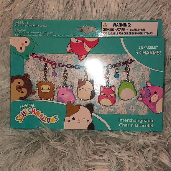 New - SQUISHMALLOWS™ Interchangeable Charm Bracelet - Picture 1 of 5